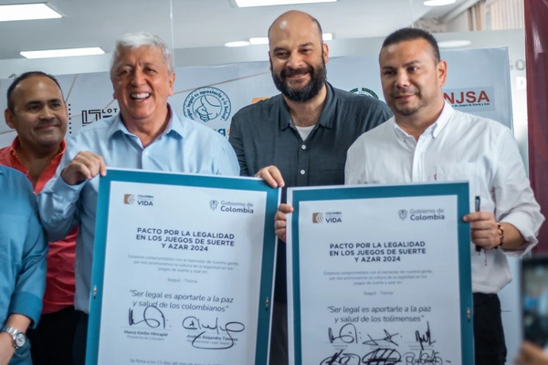 Firman pacto para luchar contras las apuestas ilegales en el Tolima